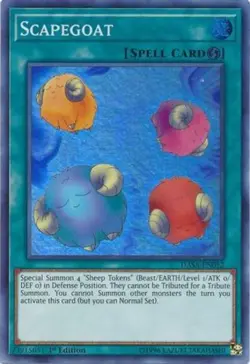 Scapegoat - DASA-EN052 - Super Rare - 1st Edition Near Mint Yugioh! Card - Image 1