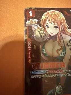 Nami (Tournament Pack Vol. 3) [Winner] - One Piece Promotion Cards ST01-007 - Image 2