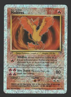 Moltres Reverse Holo Legendary Collection 30/110 ENG - Pokemon Card Rare - Image 1