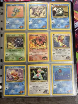 Pokemon Vintage WOTC 42 Card Nm-Lp Lot Bundle Collection Set Gym, Jungle + More - Image 1