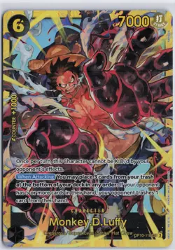 OP10-118 Monkey.D.Luffy SEC Alt Art One Piece TCG English Card - Image 1
