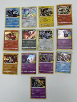 Pokemon Sword & Shield Celebration TCG Lot 13 Cards - Image 1