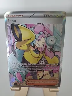 Iono 254/193 Holo Ultra rare [NM] - Paldea Evolved 2023 - Pokemon TCG Card - Image 4