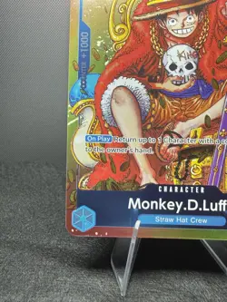 Monkey.D.Luffy (Convention Promo 2024) P-043 One Piece Promotion Cards Foil - Image 3