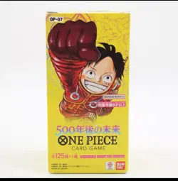 One Piece Card Game 500 Years in the Future Booster Box (OP-07) 24 Packs of 6 - Image 1