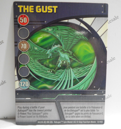 Bakugan Card - The Gust- Blue Ability Card - BA326 - 35/48d - 2008 - Image 1