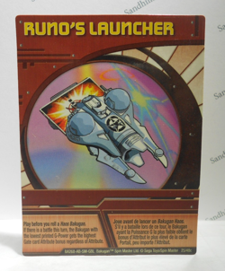 Bakugan Card - Runo's Launcher - Red Ability Card - BA268 - 25/48c - 2008 - Image 1