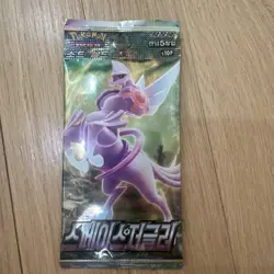 Pokemon Card Collection Scarlet & Violet Sword & Shield 1 Pack TCG - Korean Ver. - Image 1