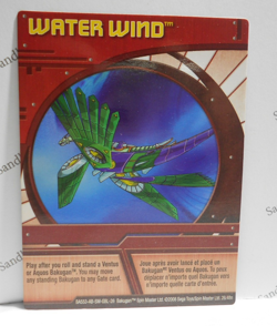 Bakugan Card - Water Wind - Red Ability Card - BA553 - 26/48n - 2008 - Image 1