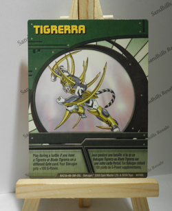 Bakugan Card - Tigrerra - Green Ability Card - BA239 - 44/48b - 2008 - Image 1