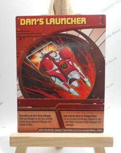 Bakugan Card - Dan's Launcher - Red Ability Card - BA275 - 32/48c - 2008 - Image 1