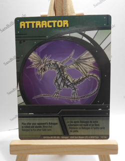 Bakugan Card - Attractor - Green Abiiity Card - BA193a - 13/15a - 2008 - Image 1