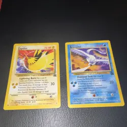 Pokemon TCG Black Star Promo Articuno Zapdos Card 22/23 Set - Image 2