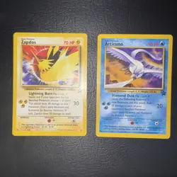 Pokemon TCG Black Star Promo Articuno Zapdos Card 22/23 Set - Image 5