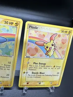 Plusle and Minun Hidden Legends 69/101 67/101 Pokemon Card Connected Art - Image 4