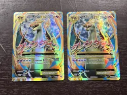 2 Pokemon Cards MCharizard EX Full Art XY Rare (Heavy Play) - Image 1
