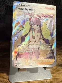 Pokemon Elesa’s Sparkle Full Art Trainer #147/159 Crown Zenith NM TCG Card - Image 4