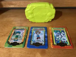 Taco Bell Digimon Digivice 2000 With 3 Metal Cards Applause Anime Collectible VG - Image 1