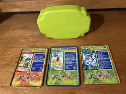 Taco Bell Digimon Digivice 2000 With 3 Metal Cards Applause Anime Collectible VG - Image 2