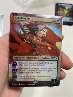 MTG Sarkhan Vol (Borderless) - Secret Lair Drop Series (SLD) NM Foil - Image 1