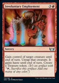 INVOLUNTARY EMPLOYMENT x4 mtg NM-M Streets of New Capenna 4 Unc - Image 1