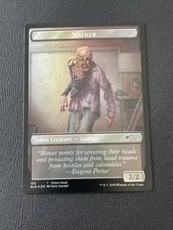 ARTIST SIGNED TREASURE / WALKER from SLD - MTG Magic the Gathering - Image 2