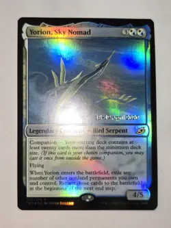 MTG Yorion, Sky Nomad Ikoria: Lair of Behemoths 232/274 Foil Prerelease - Image 2