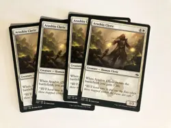Arashin Cleric (4) Fate Reforged NM MTG Magic the Gathering - Image 1