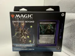 Magic The Gathering: Warhammer 40K Necron Dynasties Commander Deck Sealed/New - Image 1