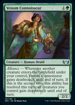 VENOM CONNOISSEUR x4 mtg NM-M Streets of New Capenna 4 Unc - Image 1