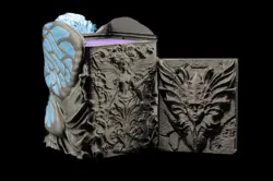 Faerie Commander Deck Box * 3D printed MTG Storage Box * EDH * - Image 5