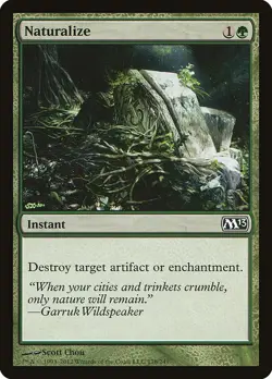 NATURALIZE x4 mtg NM-M M13 Magic Core 2013 Common - Image 1