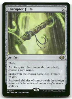 Disruptor Flute #209 MTG Modern Horizons 3 NM X1 - Image 1