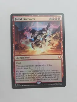 Fated Firepower Avatar: The Last Airbender Foil - Image 1