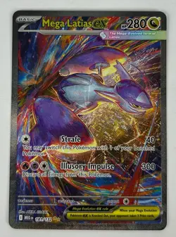 Pokemon TCG Mega Latias Ex 181/132 Mega Evolution NM - Image 1