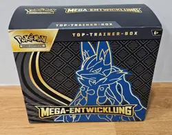 Pokemon - Mega-Entwicklung (Mega Lucario) - Top-Trainer-Box DE OVP 2850 - Image 1