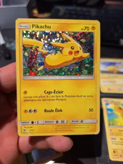 Pikachu 5/12 - Pokemon McDonald’s Promo 2016 - Holo - French - Played - Image 1