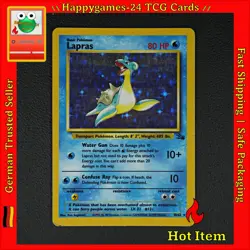 Lapras - Pokemon Karte TCG WOTC 10/62 Rare Holo Fossil /P75 - Image 1