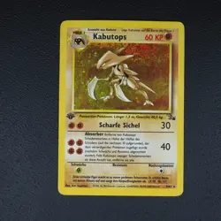 Kabutops- 1. Edition - Pokemon Karte TCG WOTC 9/62 Rare Holo Fossil /U31 - Image 2