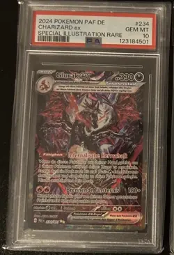 Pokemon Charizard Glurak ex #234 / 091 *PSA 10* DE Deutsch GER German - Image 1