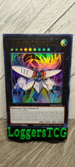 Yu-Gi-Oh! Number S38: Titanic Galaxy / BLMM-EN038 1st Edition NM - Image 1