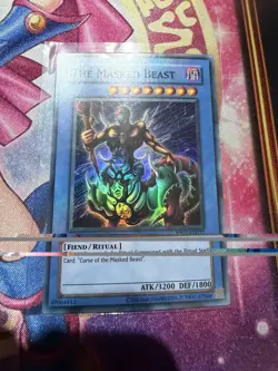 Yu-Gi-Oh! TCG: "The Masked Beast" Super Rare LP (RP02-EN027) - Image 1