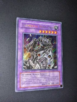 Yugioh! Elemental Hero Gaia ANPR-EN099 Secret Rare 1st Edition LP - Image 2