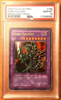 PSA 10 Dark Paladin Magician's Force Ultra Rare 2003 - Yugioh Gem Mint MFC - Image 1