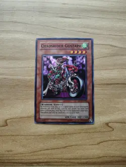 Yu-Gi-Oh! - Chaosrider Gustaph - Super Rare / Holo - IOC-EN018 - Image 1