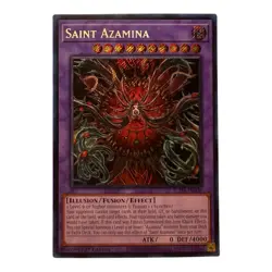 YuGiOh! Saint Azamina (Secret Rare) SUDA-EN036 1st Edition NM - Image 1