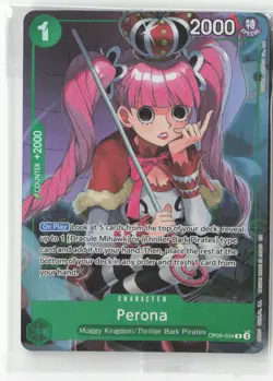 Perona (Illustration Box Vol.4) R One Piece Promotion Cards OP09-034 NM - Image 1