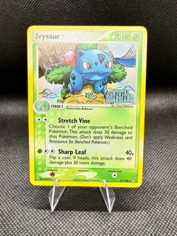 Pokemon Card - Ivysaur Crystal Guardians Stamped 35/100 Reverse Holo - Image 1