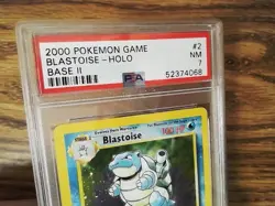2/130 Blastoise Base Set 2 Graded Pokemon Card - PSA 7 - Image 2