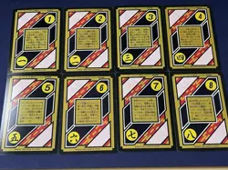 Lot of 8 Dragon Ball Z 1995 LR Holo Cards Set Japan BANDAI Vintage Complete - Image 2